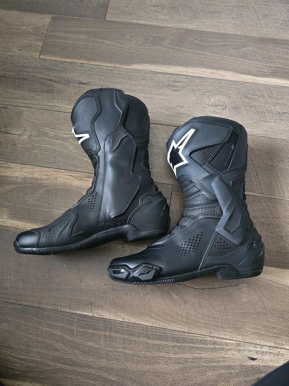 Alpinestars Men's Black Motorcycle Racing Boots